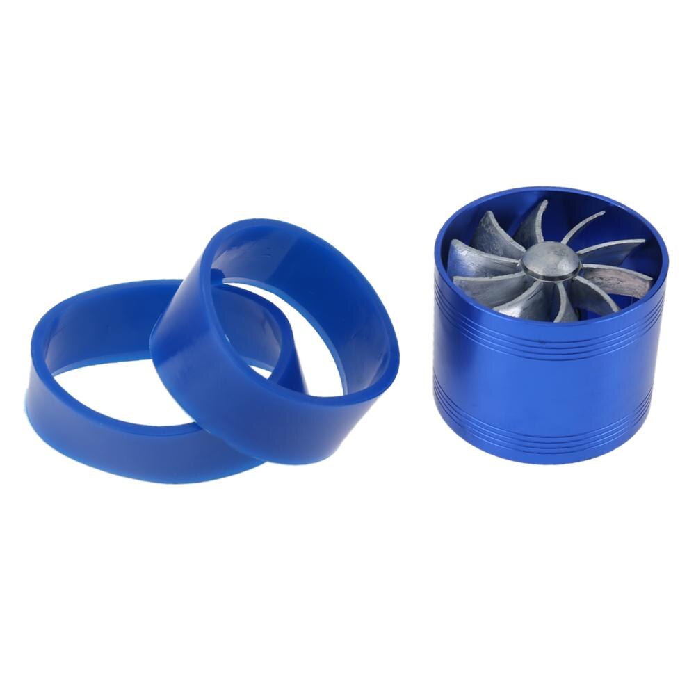 Turbina de admisión de modificación de coche adecuada para manguera de admisión de aire diámetro 65-74mm Gas ahorro de combustible ventilador respiradero: B Single sided turbo