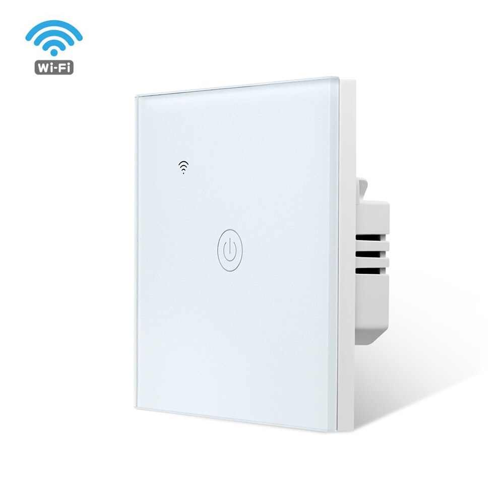 eple homekit app wifi smart lampebryter smart hjem veggbryter siri talestyring berøringssensor lysbryter 1/2 gjeng 1 vei: 1 gjeng wifi