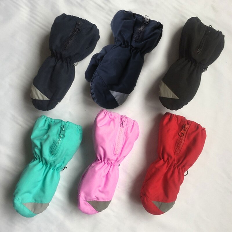 Guanti da sci per bambini caldi antivento bambini ragazzi ragazze antiscivolo inverno Snowboard Snowboard equitazione all'aperto guanto a maniche lunghe
