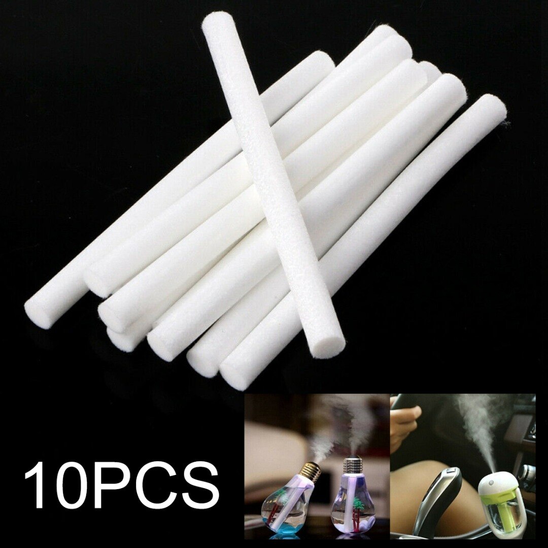 10 stücke Ersatz Baumwolle Schwamm Stock Filter Baumwolle Filter Stock Für Luftbefeuchter Luft Aroma Diffusor Reinigen Wasser