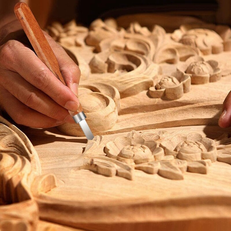 12 Piece Set SK2 Art Wood Carving Knife Rubber Stamp Carving Knife Set