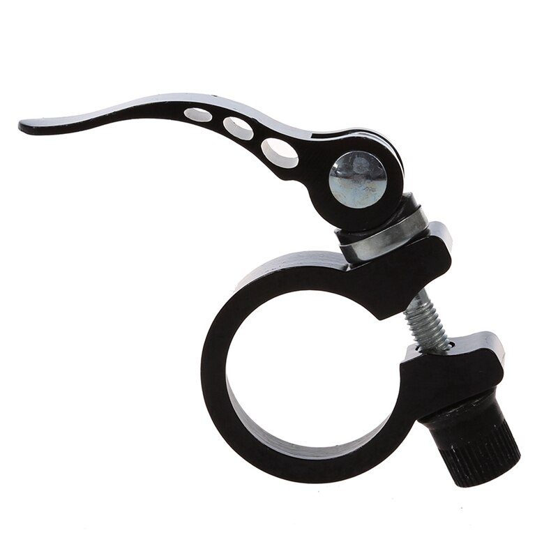 Bike Bicycle Quick Release Seat Post Seatpost Clamp Aluminium Alloy Black 31.8mm & Bike Bicycle Crank Puller Remover