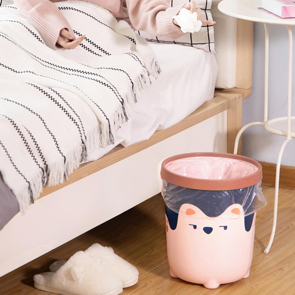 Multi-function Garbage Box Rubbish Garbage Bin PP Plastic Toilet Paper Box Large Capacity Bucket Waste Bin Home Garbage Can