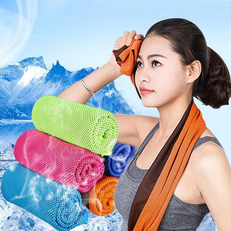 Snelle Koeling Ice Gezicht Handdoek Microfiber Sport Handdoek Sneldrogende Strand Handdoeken Zomer Blijvende Instant Chill Handdoeken Voor Fitness yoga