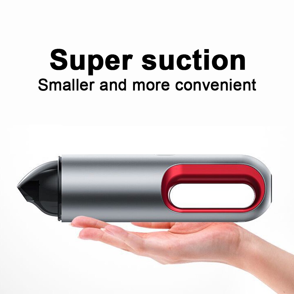 Wireless Car Vacuum Cleaner Cordless Handheld Auto Vacuum Home Car Dual Use Handheld Mini Vacuum Cleaner With Built-in Battrery