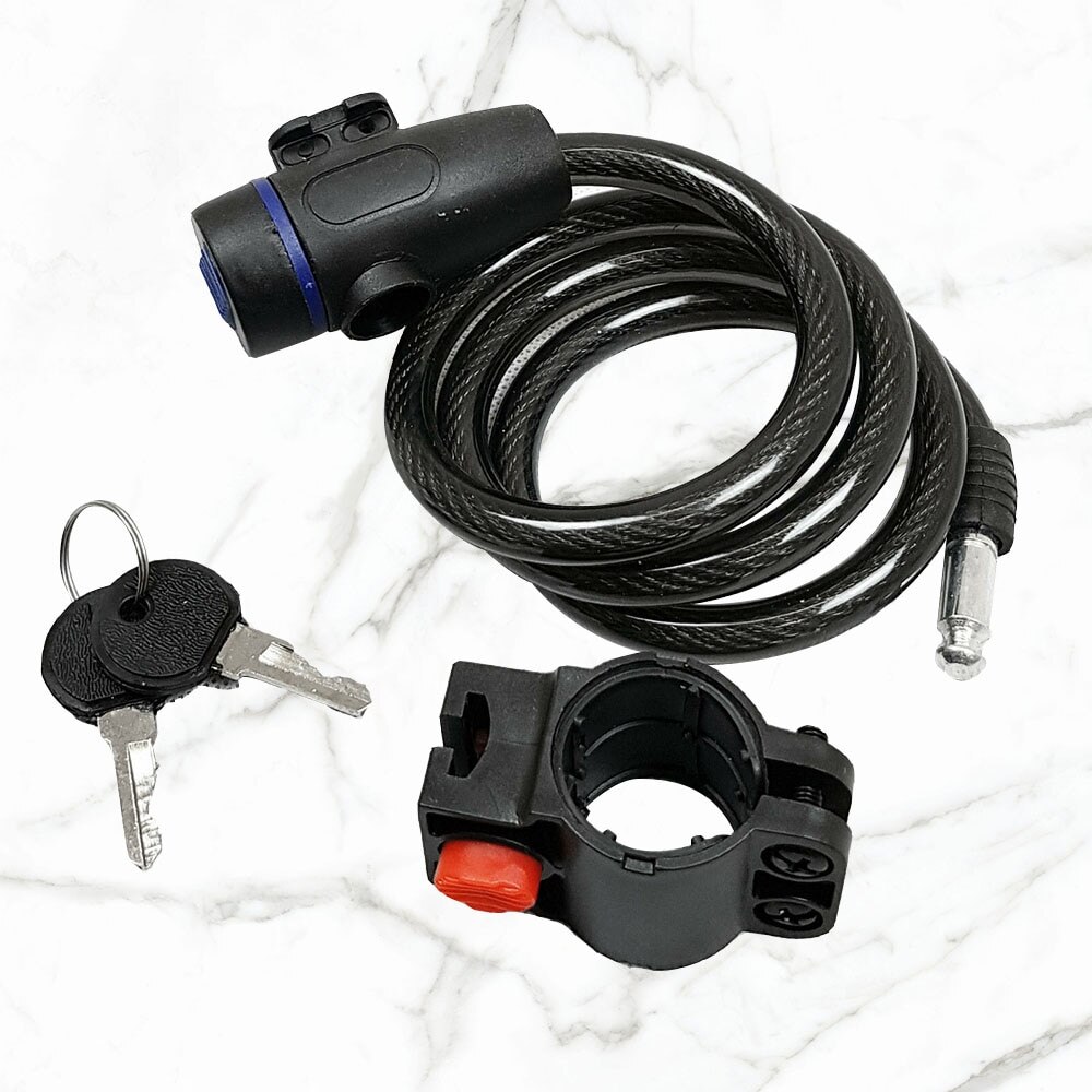 Theft Spiral Steel Cable Combination Code Accessories Cycling Lightweight Grills Universal Protective Bicycle Bike Lock