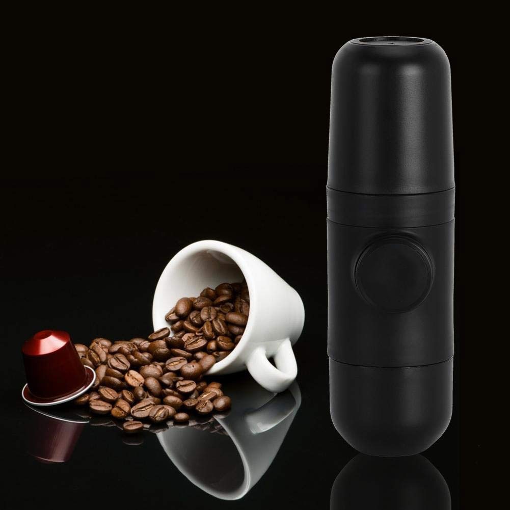 Capsule & Ground Mini Espresso Portable Coffee Maker and Cold Extraction USB Electric Coffee Powder Making Machine Outdoor