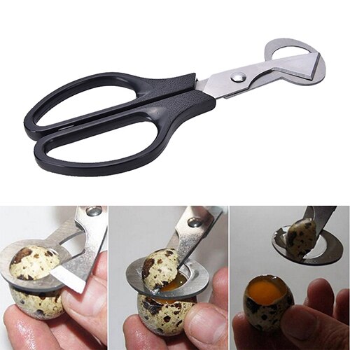 1Pcs Keuken Tool Zwart Duif Kwarteleitje Schaar Vogel Cutter Opener Clipper Sigaar Cracker Blade