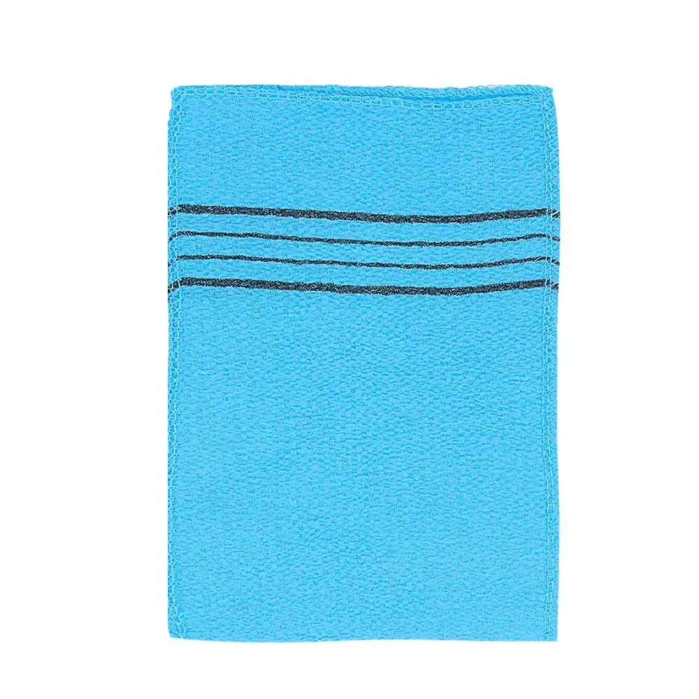 Gant de gIslande à fréquence de frottement pour le corps, bain pour éplucher, gants extensibles pour la peau, douche, brosse Linge, serviette, mousse, massage, livres, 1 pièce: Rose