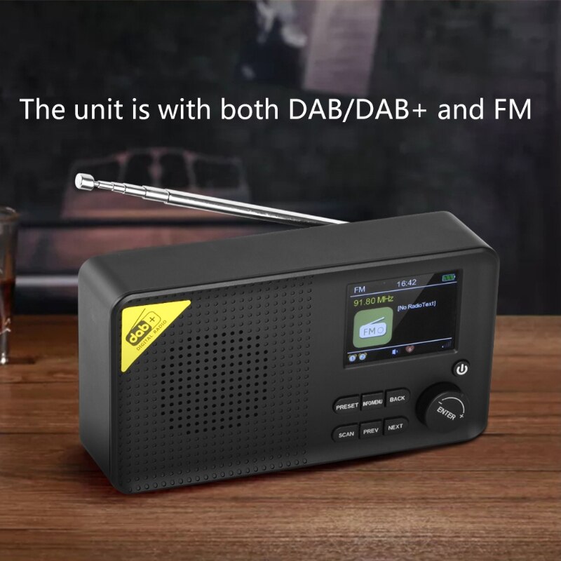 Bluetooth Digital Radio DAB/DAB+ and FM Receiver L... – Grandado