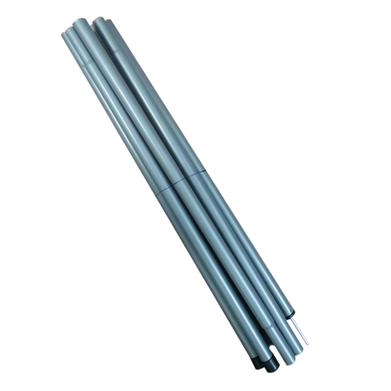 2m Tent Pole Outdoor Camping Folding Awning Rod Foldable Tent Pole Support Stand Pole Sun Shelter Tarp Sticks Tent Accessories