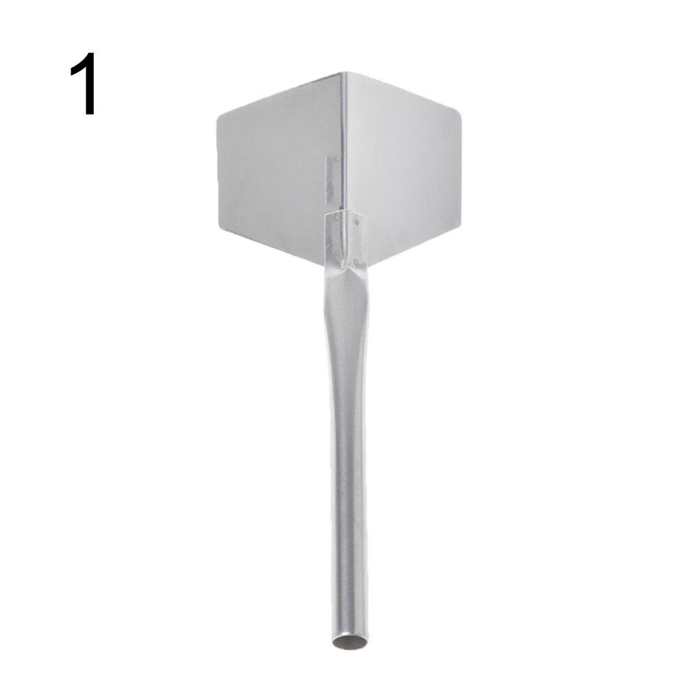 Mango de Metal de acero inoxidable para jardín, de 90 grados, paleta de yeso para esquinas exteriores, espátula, herramienta con borde para mejorar el hogar 1 unidad: 1