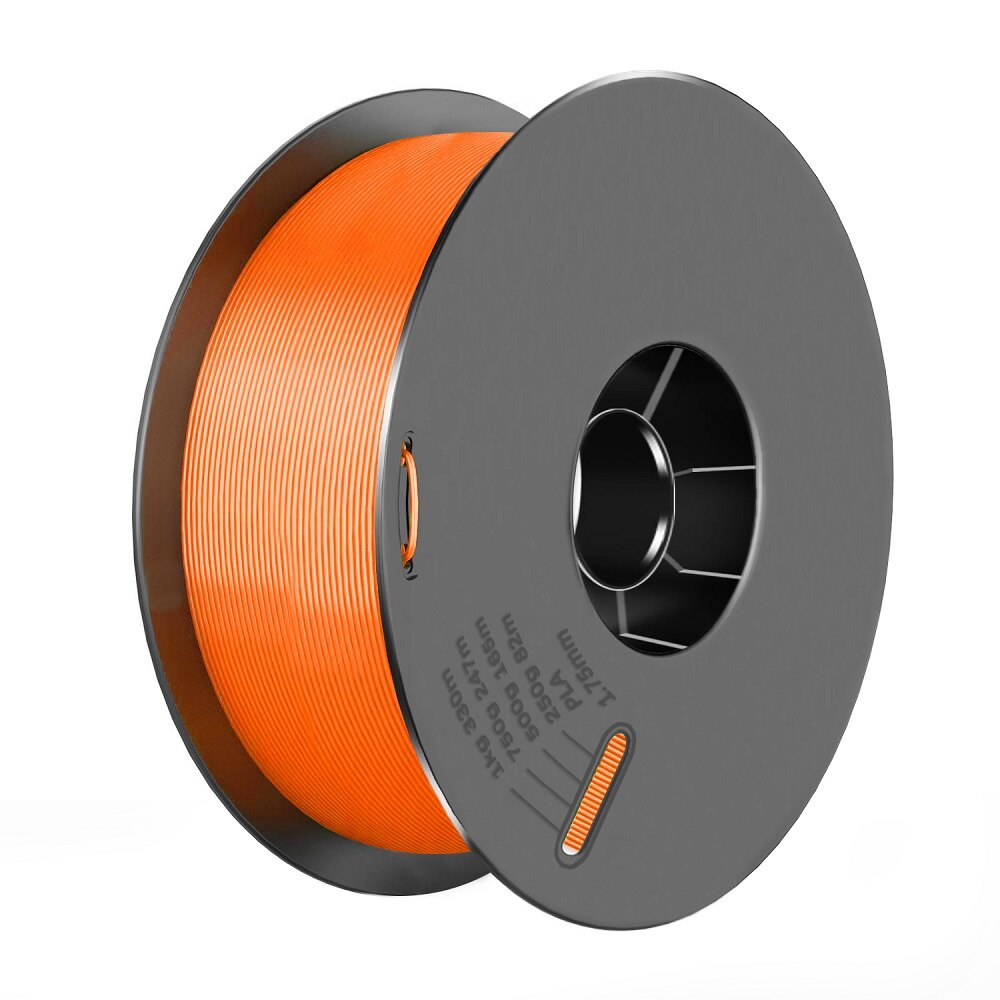 SIMAX3D 3D Printer Onderdelen Pla Gloeidraad 1.75Mm Pla 1Kg Per Rol Pla Materiaal Voor 3D Afdrukken Filamento Pla 3d Printer Filament: Oranje