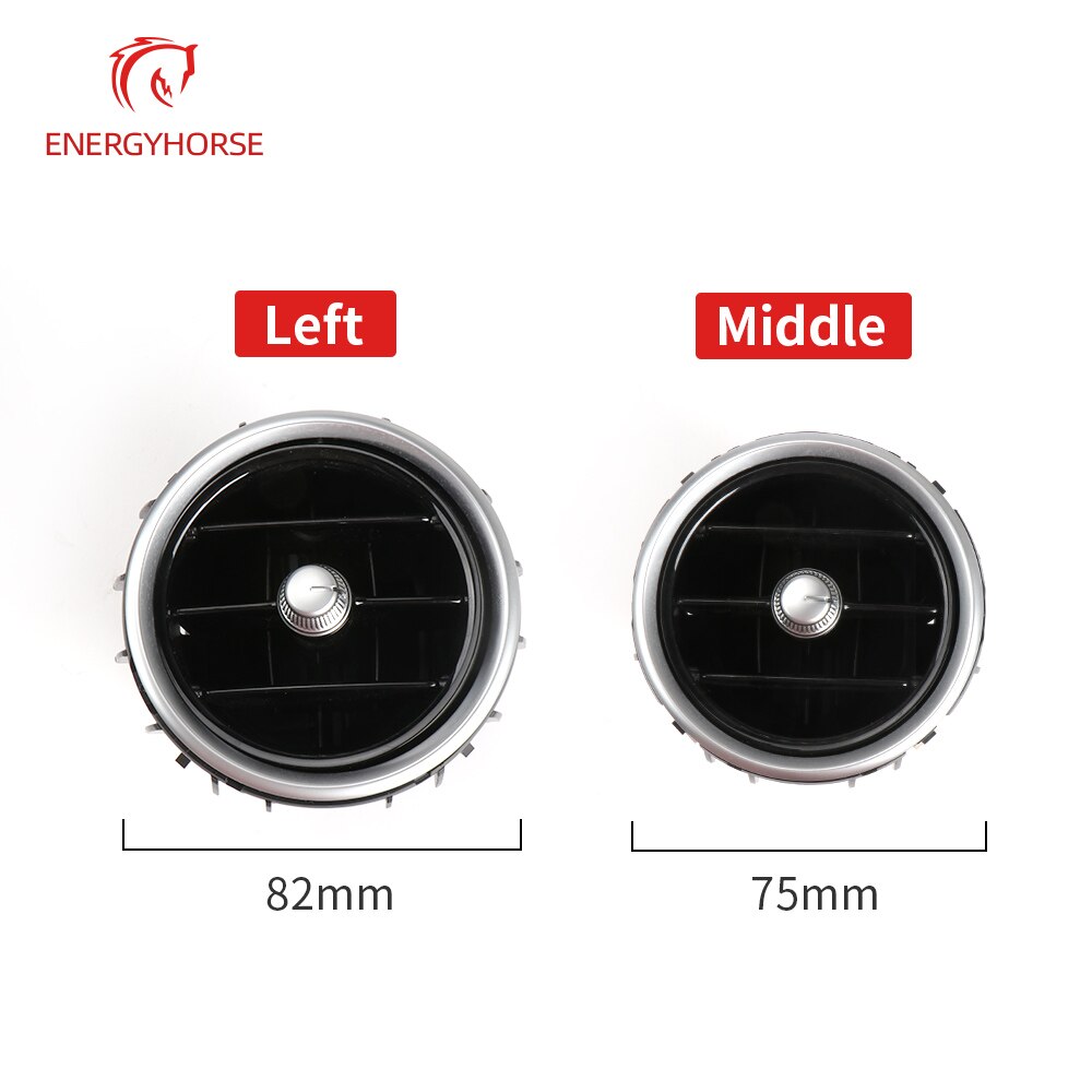 Car Dashboard Central Air Conditioner AC Vent Grille Complete Assembly For Mercedes Benz W205 W253 C GLC Class 2058300201