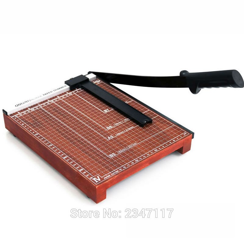 A4 Paper Knife Cutter Wooden Delicate Studio Paper Cutting Knife Machine Paper Cutter Photo Cutter Special for Photo Studio