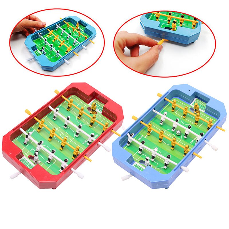 OOTDTY, Mini Mesa de fútbol, mesa de fútbol, máquina de juego de fútbol, juguete de para el hogar para niños, soporte de