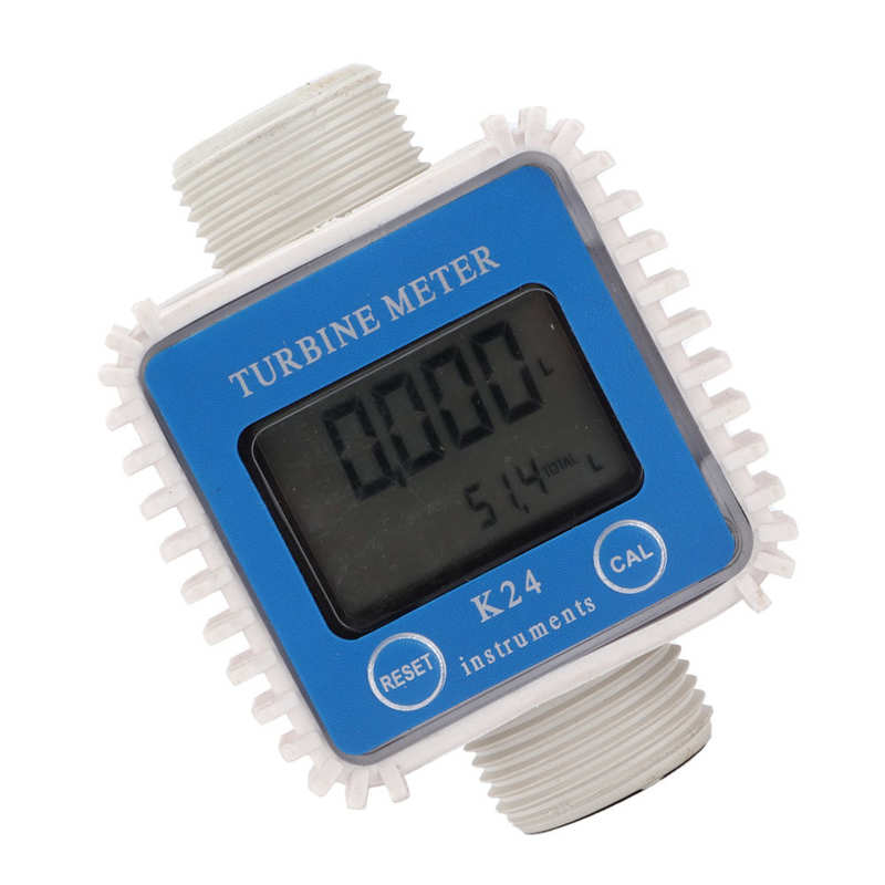 Flow Meter Flow Meter Indicator Electronic Digital LCD for Diesel Gasoline Oil Methanol