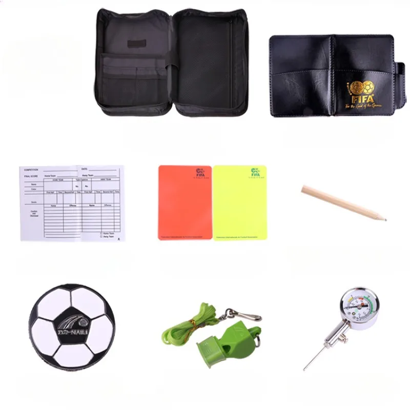 Fußball-Schiedsrichter-Tasche, professionelle Fußball-Geldbörse für Schiedsrichter-Ausrüstung, tragbare Ausrüstung für Sport-Fußball-Match-Taschen