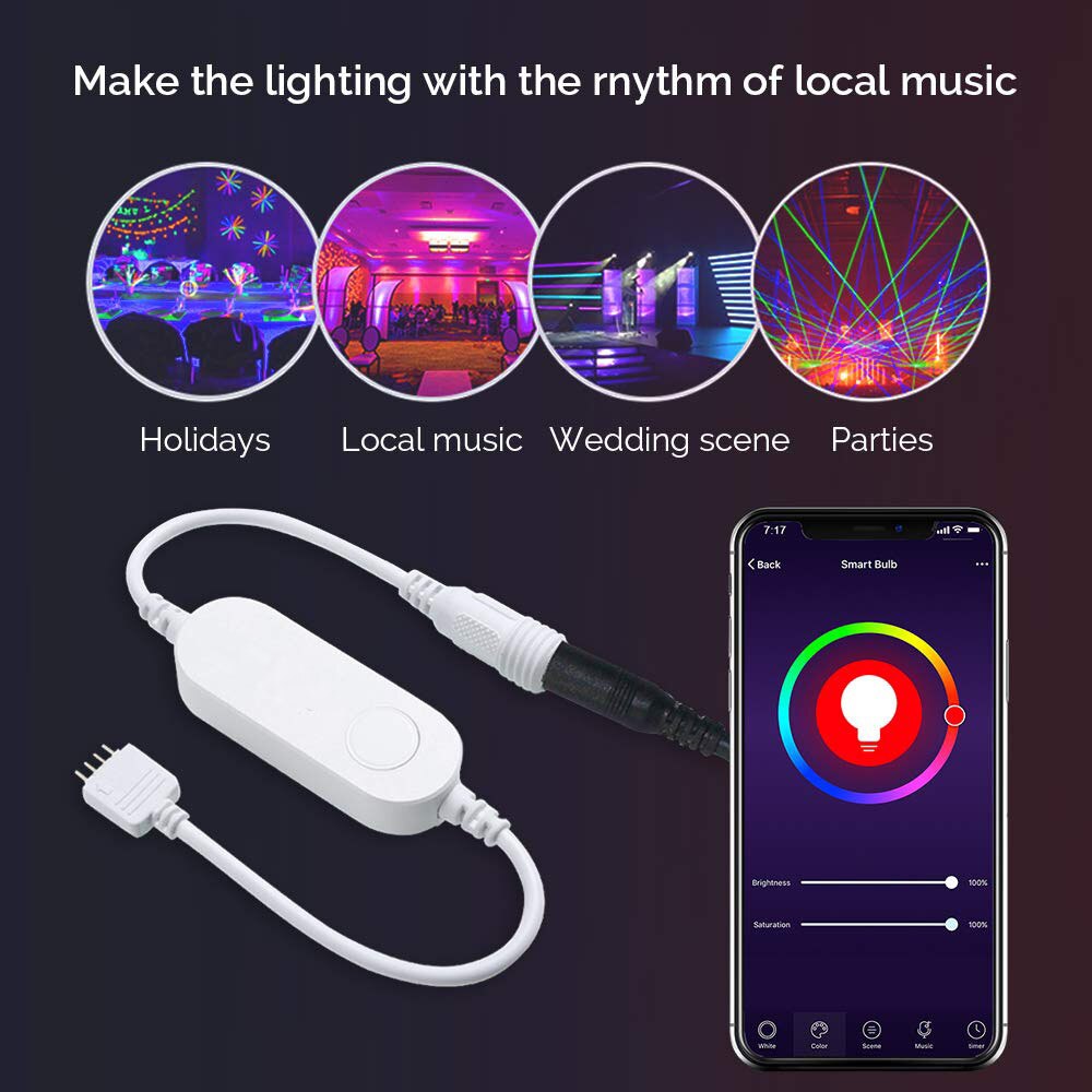 Lonsonho WiFi Led Controller RGB Controller For Li... – Vicedeal