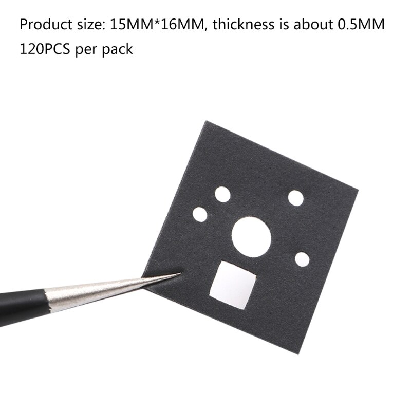 Mechanische Tastatur Welle Underpad Heißer Stecker Schalter Dichtung Film PORON EVA PE Material Einstellen Das Große Tasten 120 teile/paket