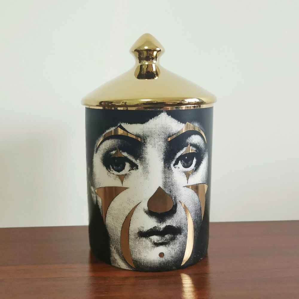 Human Face Plate Jewelry Storage Dish Ornaments Rectangular Tray Candle Holder Jar Candelabra Home Decoration tray: 20