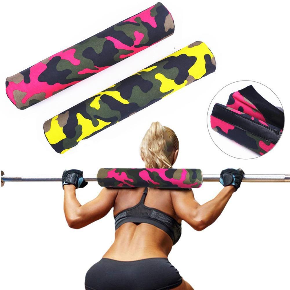 Fitness Haltères De Levage De Poids De Gymnase Épaisse Rembourrées Squat Épaule Barbell Tapis Robuste pour le Cou Épaule Fournitures