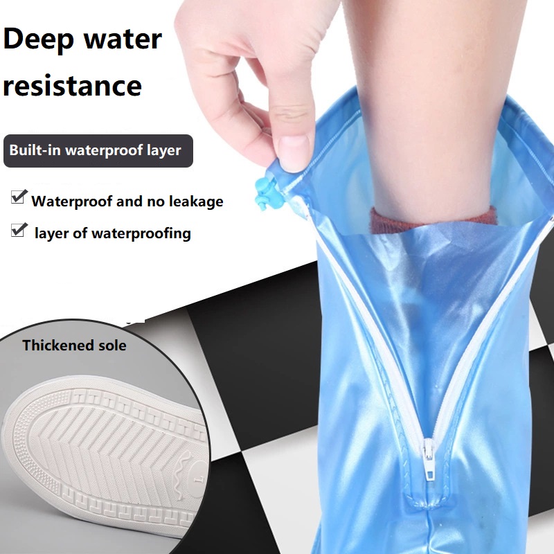Neue Silikon Wasserdichte Überschuhe Schuh Schutz Regen Zubehör Wiederverwendbare Schuhe Schutz Regen Schutz XYJ08