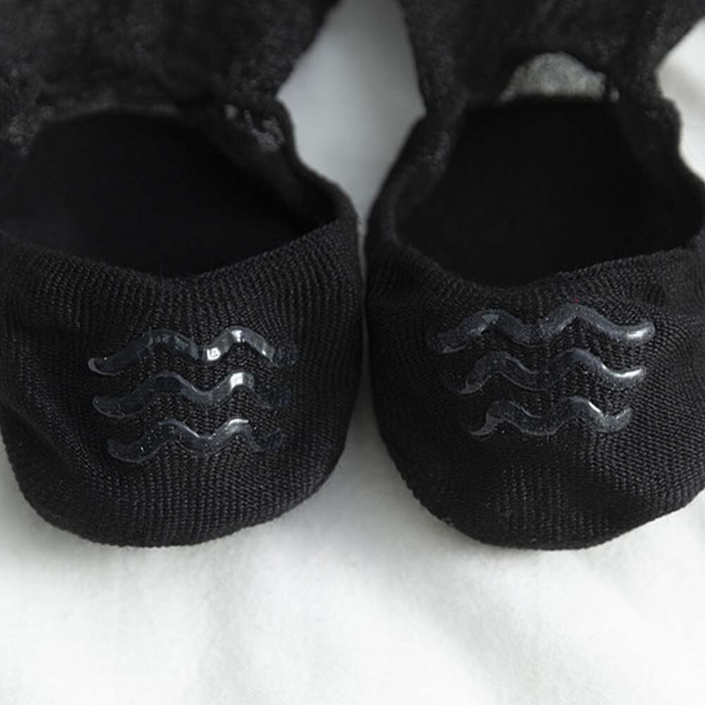 Summer Patchwork Invisible Women Short Socks Slippers Antislip Low Cut No Show Glitter Ankle Sock