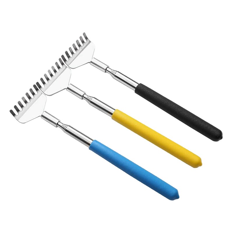 5- pack telescopische rugkrabber, intrekbare krabber, uitschuifbare massage-instrumenten