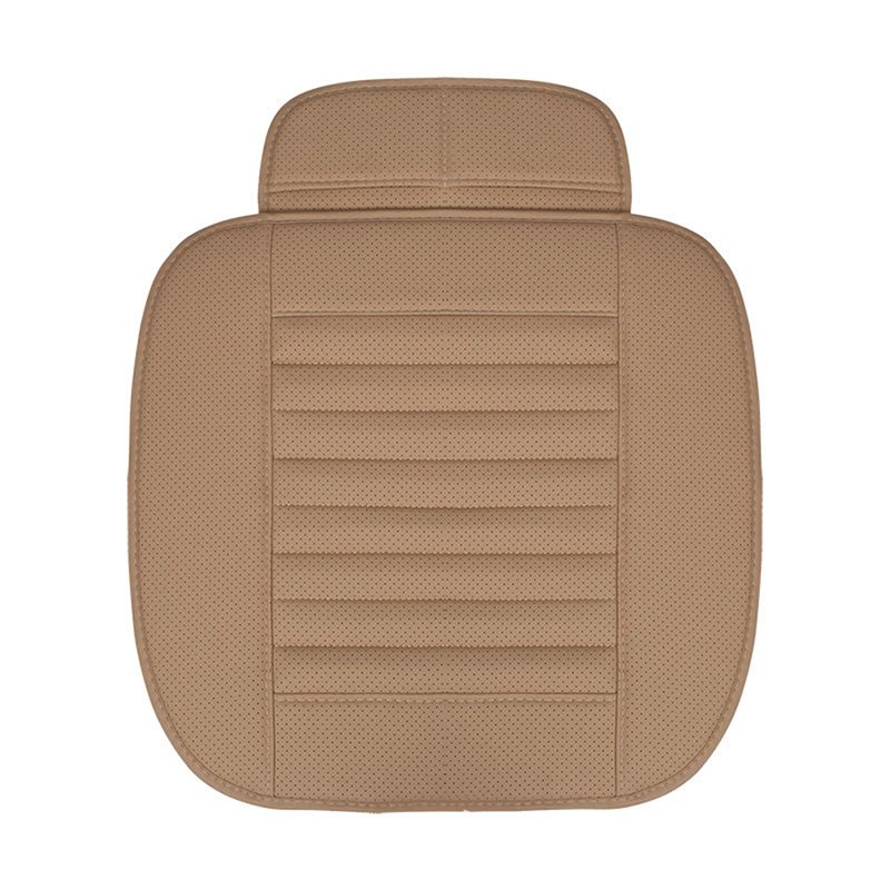 PU Leather Car Seat Cover Seat Cushion for FORD Focus MK2 Edge Explorer Ecosport Escape Excursion Everest Fiesta Car Accessories: Beige 1 Seat