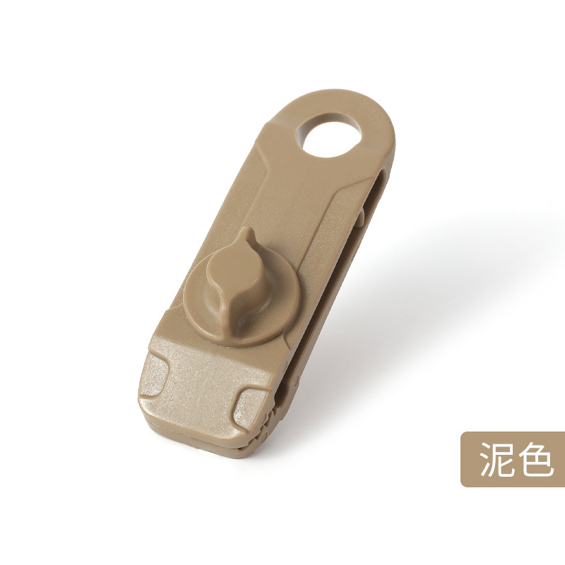 7 Kleuren Tent Luifel Clip Buiten Windtouw Herbruikbare Klemmen Luifel Zeil Gesp Camping Bergbeklimmen Schuilplaatsen Accessoires: Oranje