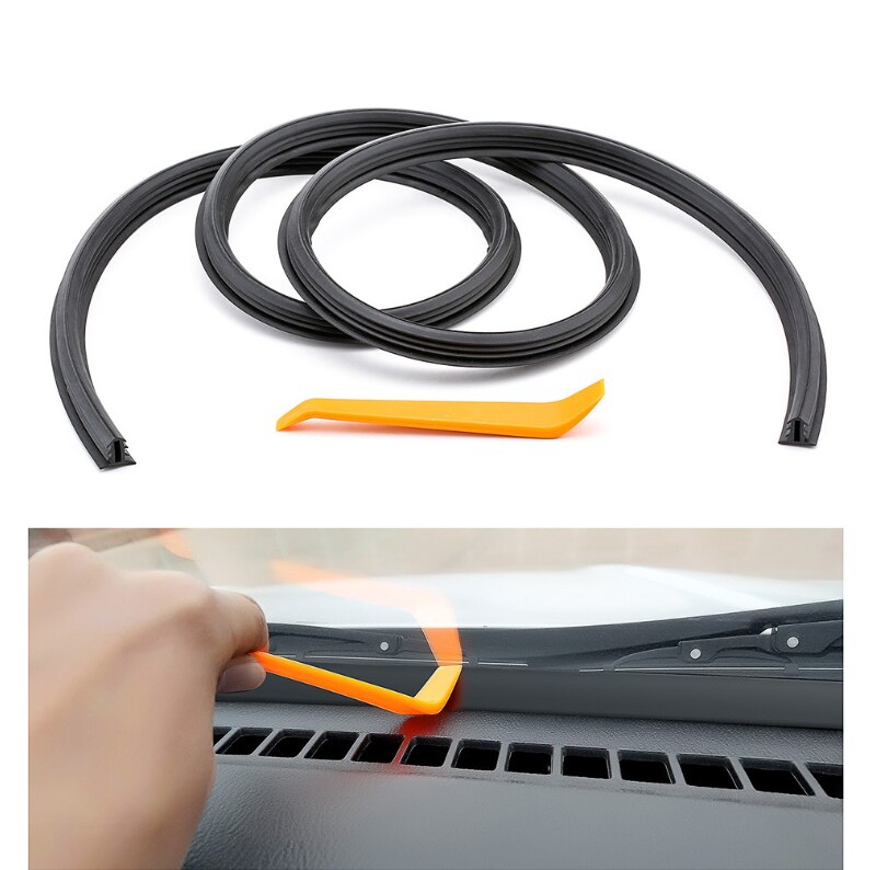 Auto Stickers Dashboard Afdichtstrip Noise Sound Isolatie Rubber Strips Universele Voor Tochtstrip Auto Interieur Accessoires