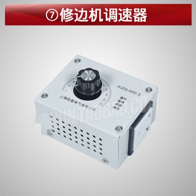 Woodworking edge banding machine edge banding machine tool accessories modification DIY profiling plate bearing accessorie: Army Green