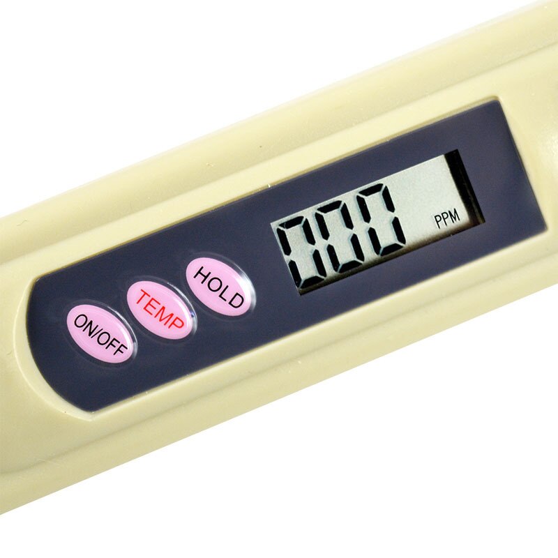 Portable mètre numérique LCD eau test stylo pureté filtre TDS mètre testeur 0-9990 PPM Temp Portable mesure outils