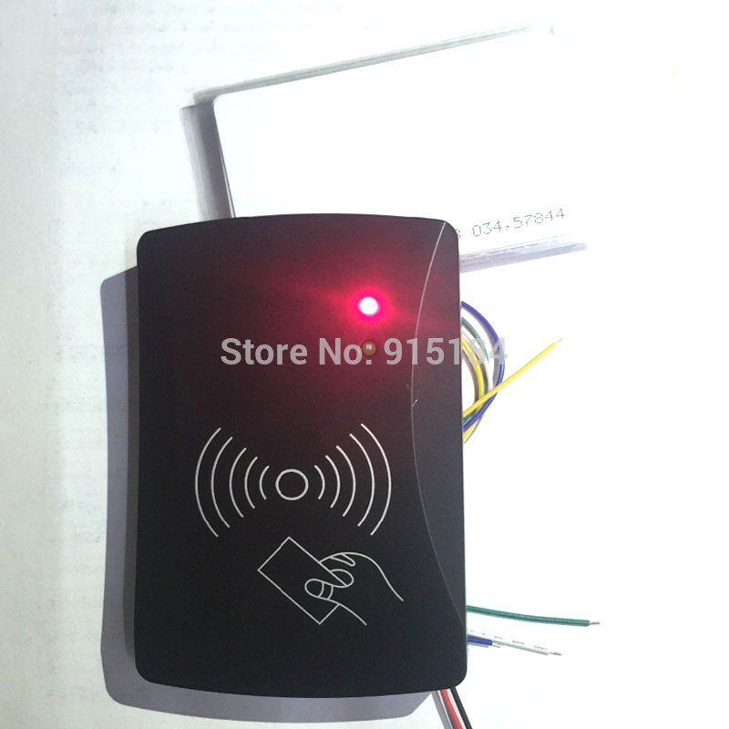 RFID ID standalone Door Access Control 9-12V power can control lift control system two mother card with 10 em key fob