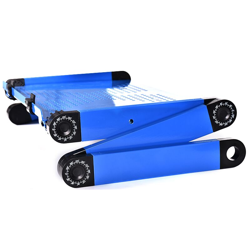Soporte de escritorio plegable para ordenador portátil Magic Union ajustable con ventilador de refrigeración mesa de cama para ordenador bandeja de cama Escritorio de estudio