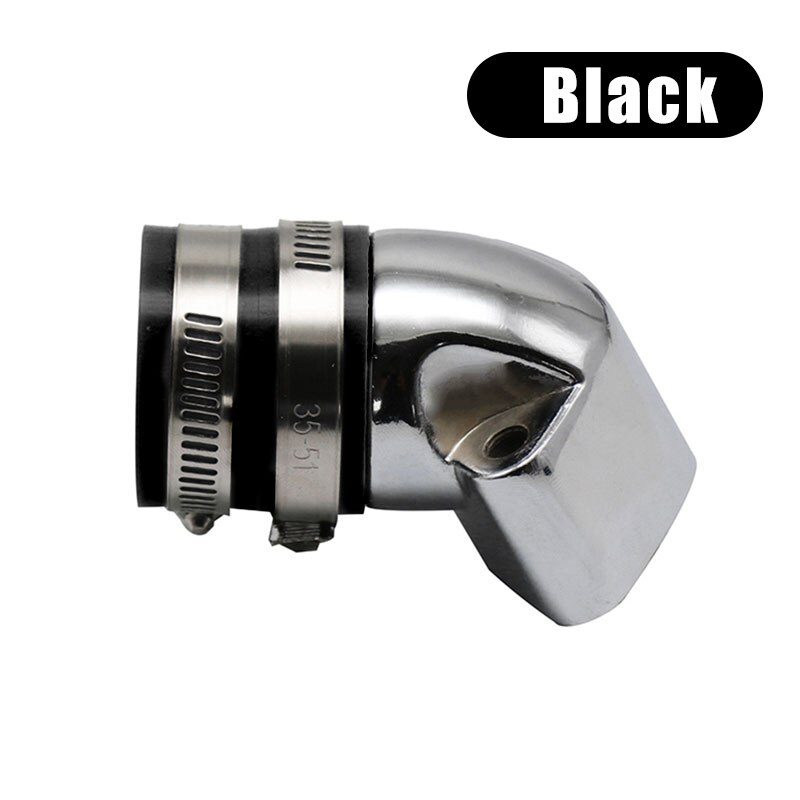 ZSDTRP 27mm gaźnika uruchomić kolektora dolotowego dla GY6 125cc 150cc 4T silnik skuter ATV Gokart: czarny