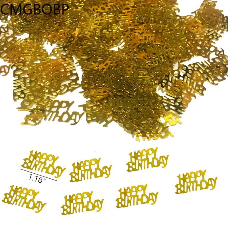 Glitter Confetti Number 30 40 50 60 Happy Birthday Confetti for 30th 40th 50th 60th Birthday Anniversary Party Table Decoration