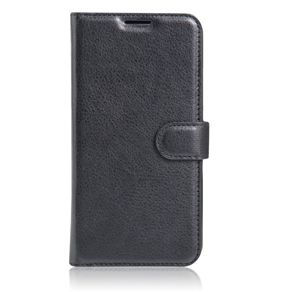 Étui à rabat de luxe pour Sony Xperia X F5121 double F5122 Smartphone portefeuille support couverture avec porte-carte téléphone sac Coque Funda: Black