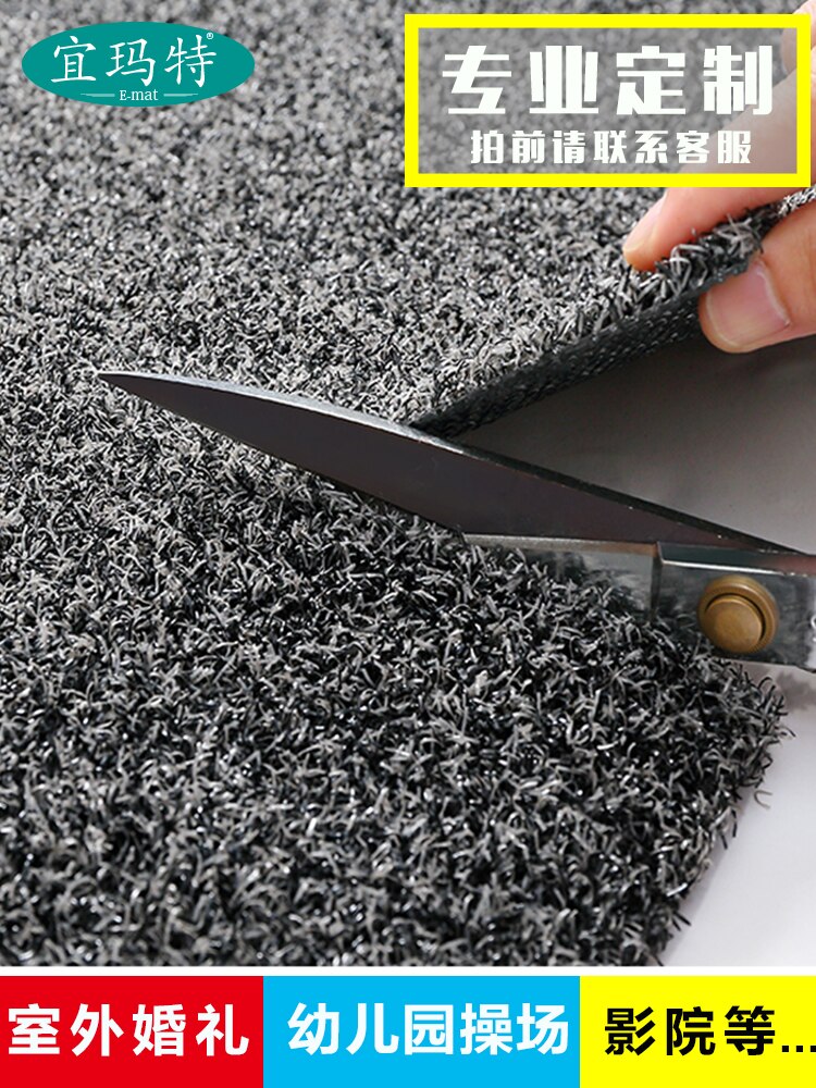 Green Non-slip Carpet Shaggy Carpet for Outdoor Modern Fluffy Rugs for Stair Steps Teppichfliesen Room Decoration BD50DT