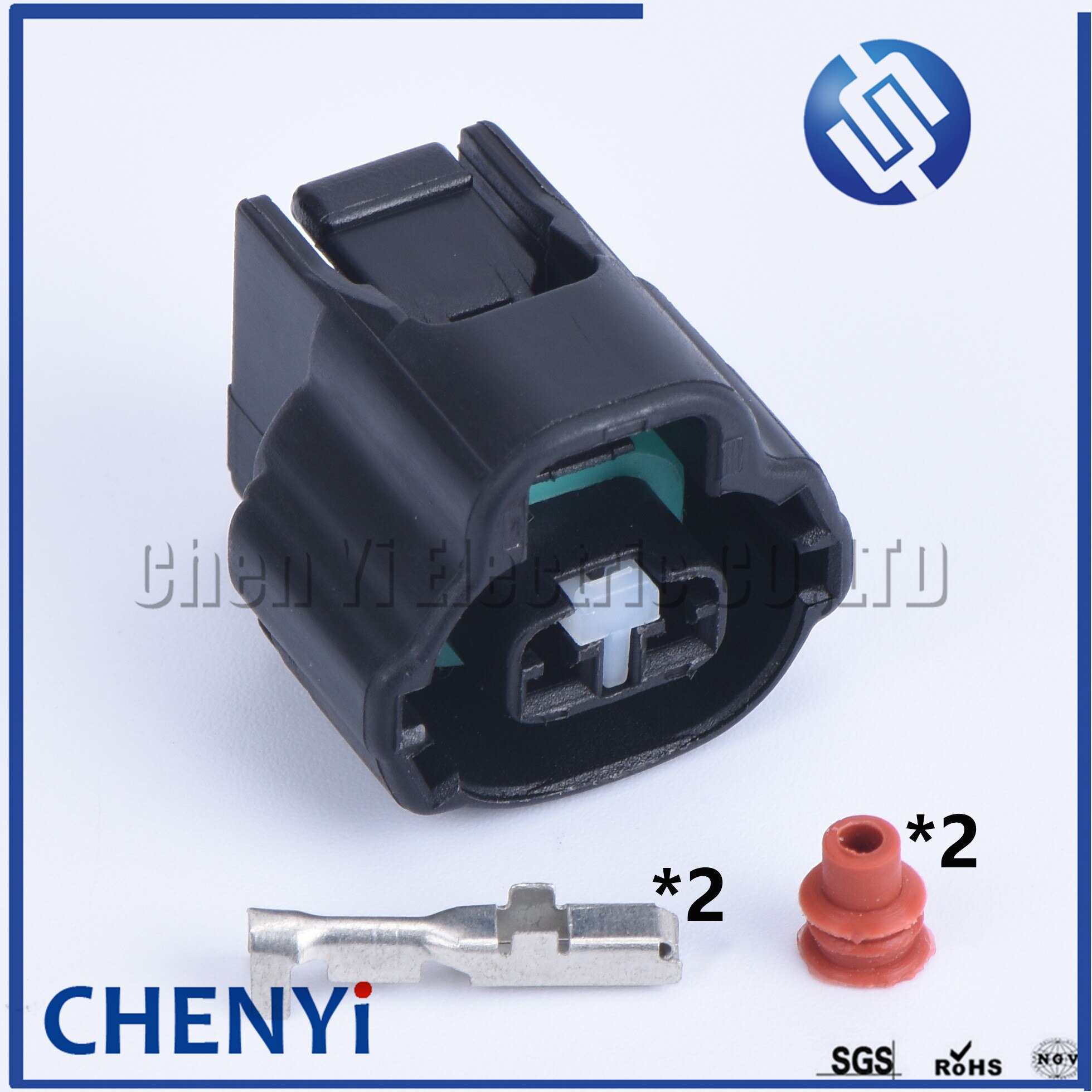 1 Set 2 Pin Automotive Plug Bedrading Vrouwelijke (2.2) auto Connector 7283-7526-30 Voor Vvt Ik Solenoid Connector 7283-7526-40 90980-11162: Default Title
