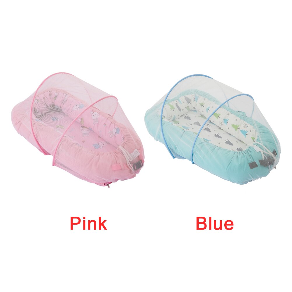 Cama plegable portátil para dormir de 68x48cm, mosquitera fina transpirable para cuna de bebé, decoración multifunción para el hogar y la sala de estar
