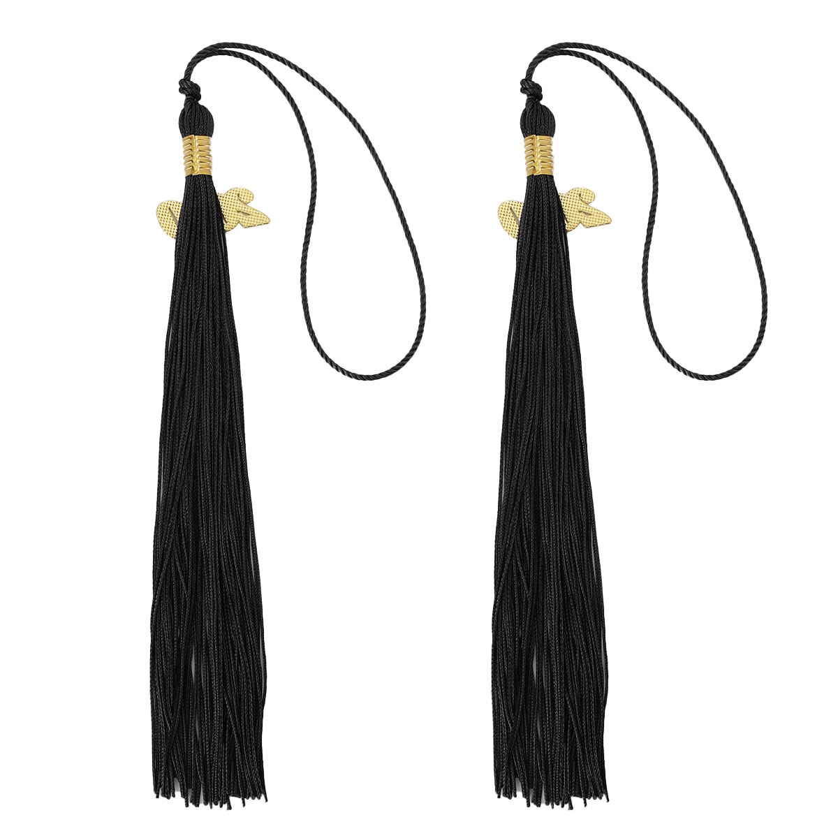 chapeau de Graduation gland avec ans breloques cérémonies accessoires unisexe pour l'école remise des diplômes cérémonie fournitures de fête