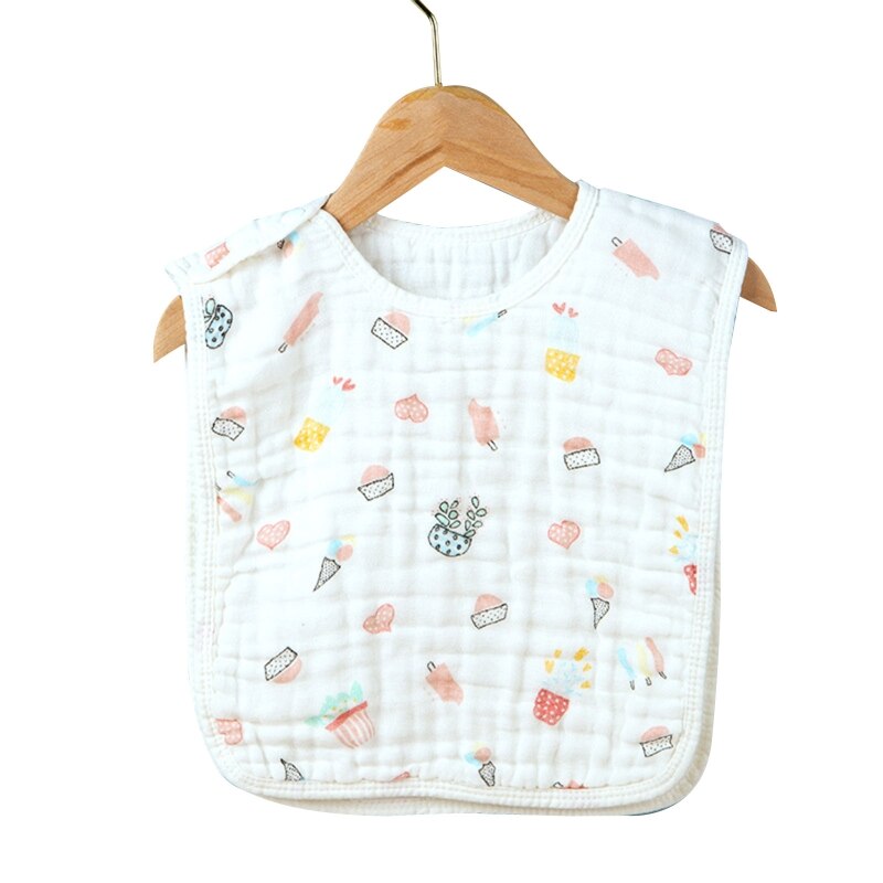 Cartoon Gedruckt Weiche Gaze Baumwolle Speichel Handtuch Baby Fütterung Bib Schal Neugeborenen Burp Tuch Waschlappen Taschentuch: 9