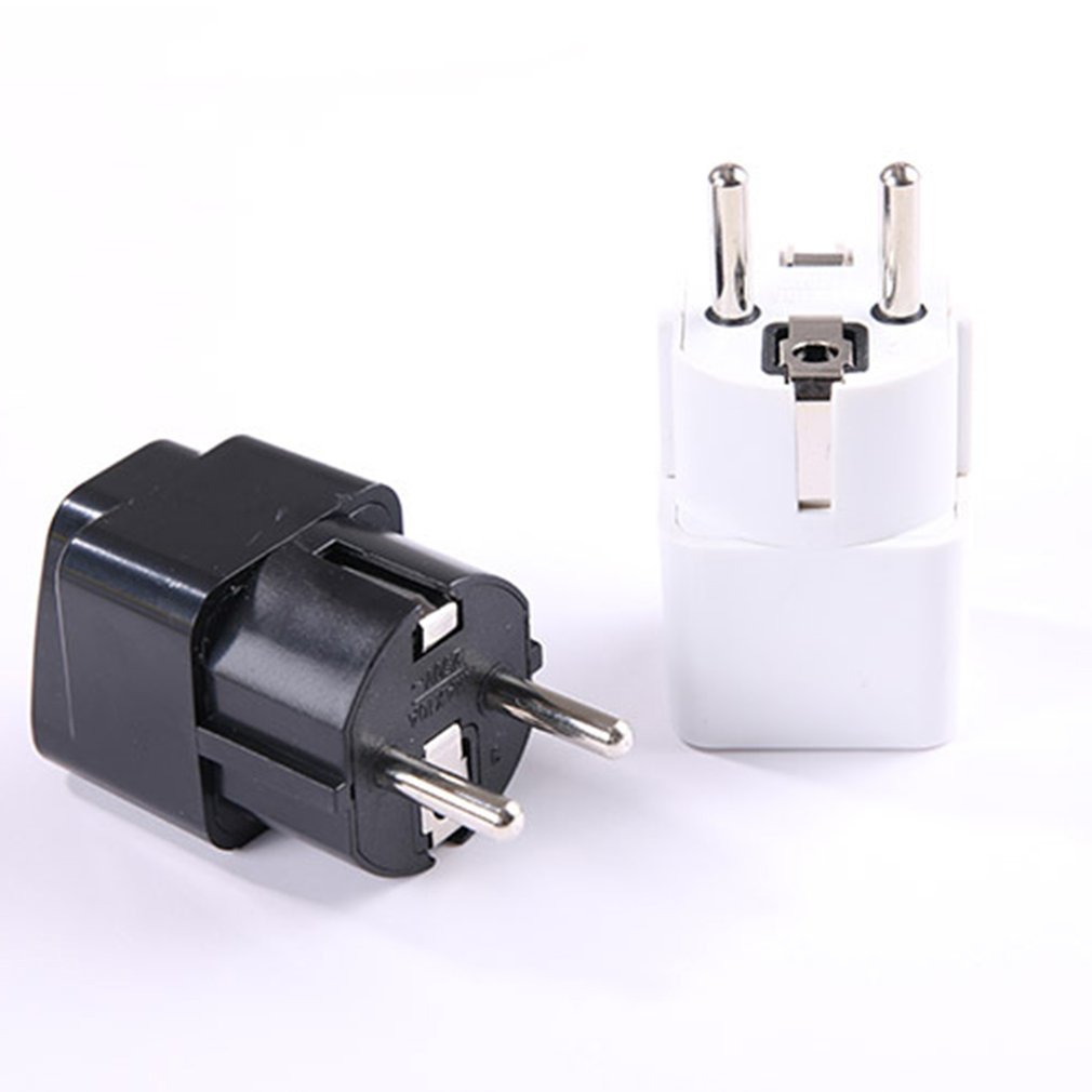 Universal UK US AU to EU AC Power Socket Plug Travel Charger Adapter Pure Copper Converter European Standard Adapter Plug