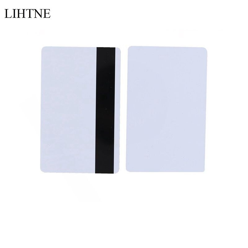 10PCS Magnetic Stripe Card 2750 OE Hi-Co 3 Track Blank PVC Magnetic Card