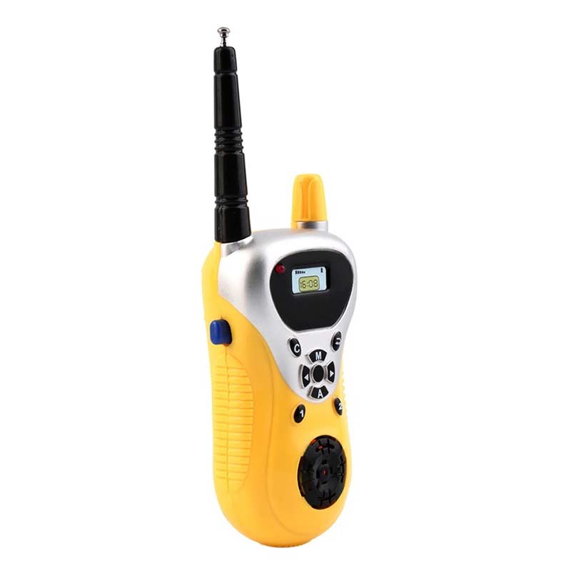2 uds intercomunicador electrónicos Walkie Talkie niños mini juguetes portátil de Radio de dos vías 72