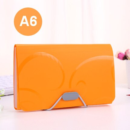 13 Gitter A6 Organizer Kasten Clip Datei Ordner Ausbau Dokument Halfter Tragbare Papier Organizer Dokument fallen Tasche Büro Liefert: Gelb