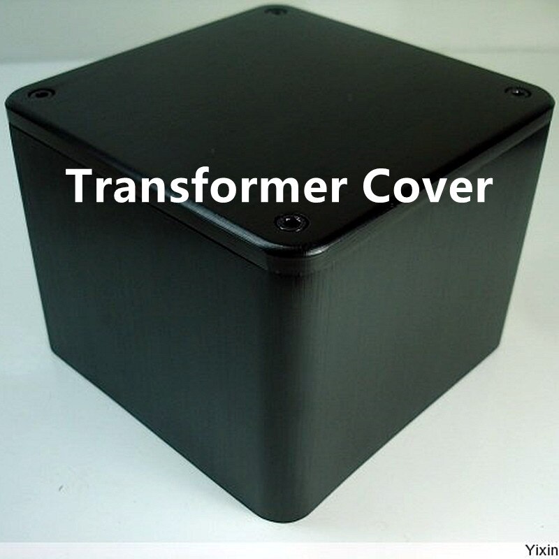 High-end 110*110 *Height 96mm Transformer Cover Transformer Shield Shell Transformer Shield Cover Ultra-fine brushed aluminum