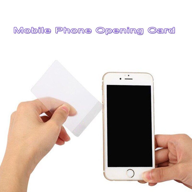 Mobile LCD screen separator machine open card tools 5pcs/lot splitting crystal plastic sheet board for oca separating machine